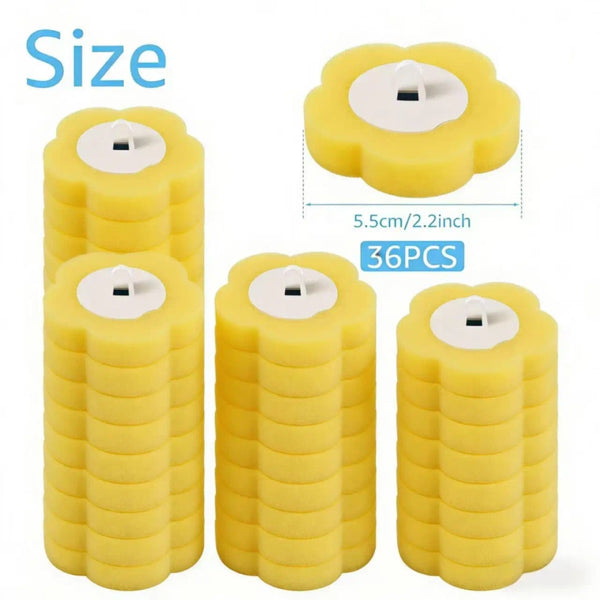 Yellow 36PCS